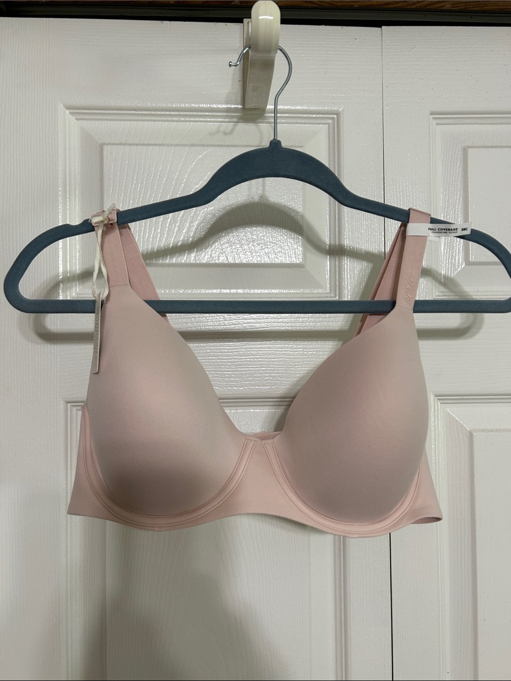 aerie Light Pink Seamless Underwire T-Shirt Bra
